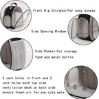 Guinea Pig Backpack Carrier, Reptile Outdoor Used, Bearded Dragon Carrier - Image 3