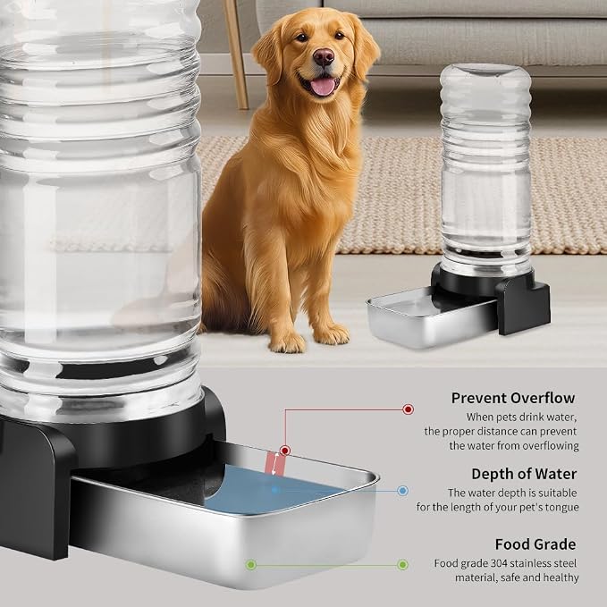 Marchul 2.3 Gallon Dog Water Dispenser, Large Dog Water Dispenser - Image 5