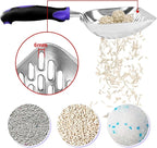 Cat Litter Scoop-Metal Cat Scooper-Long Handle Scoop, Cat Scooper-Poop - Image 3