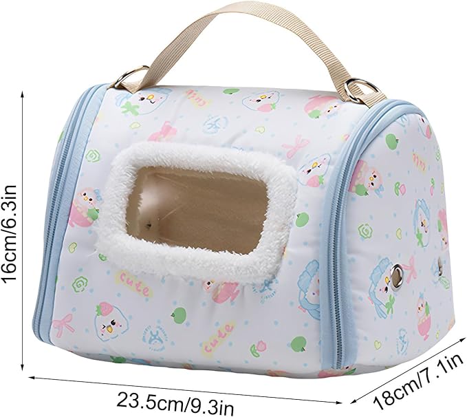 Bird Travel Carrier - 450g Lightweight Parrot Transport Box - Image 6