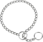 TagME Chain Choke Collar for Dogs, Adjustable Weather Proof Necklace for Medium by TagME