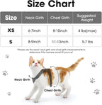 Cat Vest Harness and Leash Set for Walking Escape Proof, Adjustable Kitten - Image 2