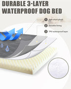 Orthopedic Dog Beds for Extra Large Dogs Waterproof Pet Mattress - Image 5