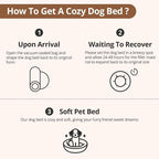 JOLLYVOGUE Calming Small Dog & Cat Bed - Image 8