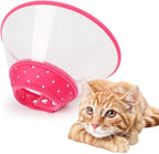 Andiker Pet Cone Recovery Dog Cone Adjustable Dog Collar Clear Padded Collar by Andiker-ServingforYou