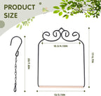 2PK Metal Frame Hummingbird Swings and Perches - Image 2