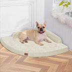 Large Orthopedic Dog Bed with Sides Big Dog Beds with Removable Washable Cover by Mekiy