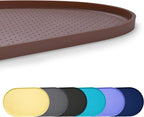 100% Waterproof 1.0" Raised Edge BPA Free Silicone Dog Food Mat, Pet Cat by Yacee