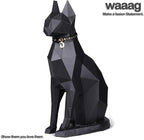 waaag Gold Moons and Stars Safety Breakaway Cat Collar, Glow in The Dark - Image 2