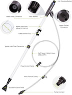 SEAOURA Aquarium Vacuum Gravel Cleaner Adjustable, Aquariums Siphon Fish Tank - Image 3