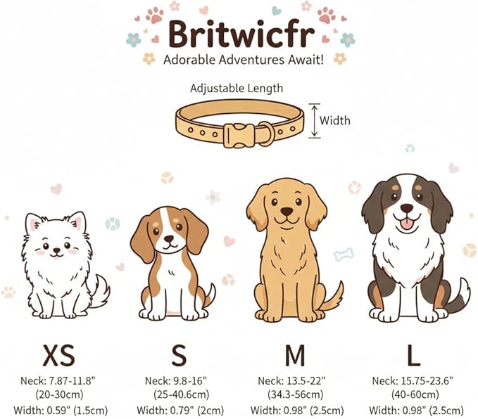Dog Collar, Spring Summer Dog Collar - Image 5