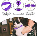 2 Pcs Cat Collars Heart Bling Breakaway - Image 6