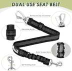 SlowTon Dog Seat Belt Harness for Car, Dog Car Harness Adjustable Mesh - Image 5