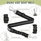 SlowTon Dog Seat Belt Harness for Car, Dog Car Harness Adjustable Mesh - Image 4