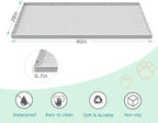 Cat Litter Mat for Litter Box, Silicone Large Cat Litter Trapping Mat - Image 3