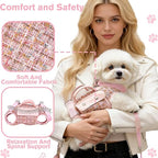Dog Lift Harness Backpack for Small Dogs Cats, Adjustable Straps Dog Sling - Image 4
