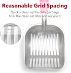 Cat Litter Scoop, Kitty Metal Scooper, Aluminum Alloy Sifter, Kitten Pooper - Image 6