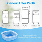 Cat Litter Refills Bags 4 Pack Enhanced Odor Control Litter Refills Compatible - Image 6