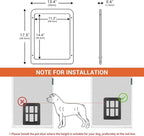 PETLESO Large Dog Door for Screen Door - Image 3