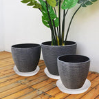 2 Pack of 19 inch Plant Saucer, 2.7" Depth Tray, Large Deep Garden Plastic - Image 7