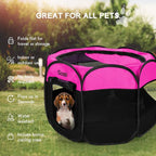 Pet Cat Playpen for Indoor Cats Enclosed, Portable Foldable Dog Playpen Outdoor - Image 3