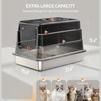 Stainless Steel Cat Litter Box - Image 2
