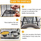 PINVNBY 2pcs Stainless Steel Bird Bowl - Image 5