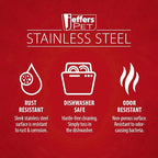 Jeffers Stainless Steel Pet Bowls – Durable, Rust Resistant, Non Toxic - Image 4