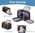 Soft-Sided Kennel Pet Carrier for Small Dogs, Airline Approved Cat Carriers Dog - Image 2