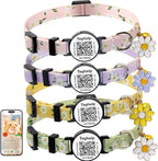 4 PCS Cute Flower Cat Collar by Taghelp