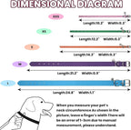 S Dog Collar for Small Dogs Adjustable Dog Collars Cat Collar for Small Medium - Image 2