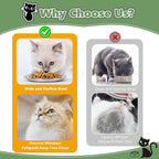 8-Pack Stainless Steel Cat Food Bowls, Shallow Whisker-Friendly Non-Slip - Image 3