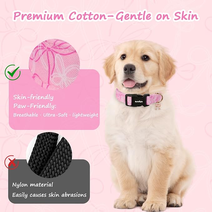 Large Dog Collar, Girl Boy Dog Collars - Image 3