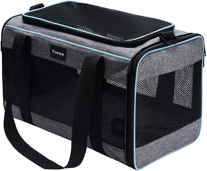 Vceoa 19x12x12 Inches Cat, Dog Carrier - Image 3