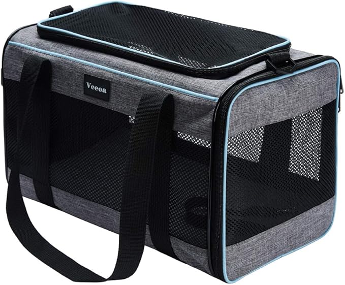 Vceoa 17.5x11x11 Inches Cat, Dog Carrier - Image 3