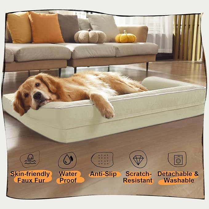 Dog Bed Large Sized Dogs-Orthopedic Waterproof Bed - Image 6