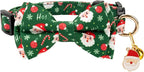 2 Pack Christmas Cotton Cat Collar - Image 3