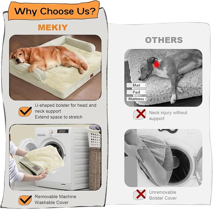 Small Dog Bed Orthopedic Washable Cat Bed Memory Foam Small Couch Sofa Indoor - Image 4