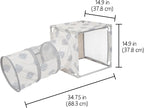 Kitty City Cozy Cat Play Furniture, Hideaway Cat Tunnel - Image 3
