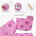 Dog Poop Bags Rolls with Dispenser 150 Count Biodegradable Bags - Image 4