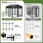 Dog Kennel Outdoor, Outside Dog Kennel - Image 4