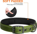 Fida Heavy Duty Dog Collar, Ultra Comfortable Soft Neoprene Padded, Adjustable - Image 3