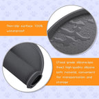 100% Waterproof 1.0" Raised Edge BPA Free Silicone Dog Food Mat, Pet Cat - Image 3