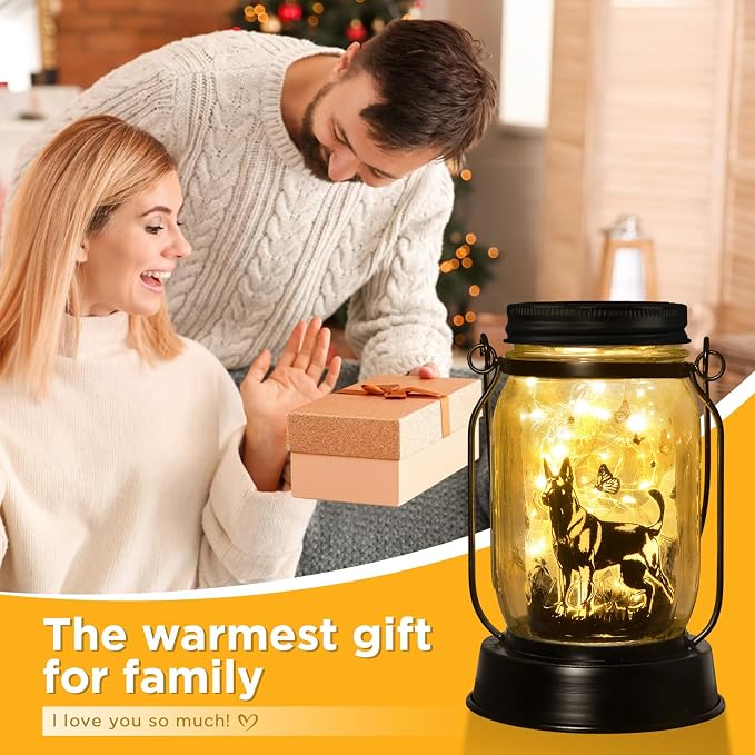 Belgian Malinois Dog Gifts for Women/Men Belgian Malinois Solar Lanterns - Image 4