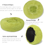 Calming Dog Bed for Medium Dogs Washable Donut 30 inches Anti-Slip Pet Bed - Image 3
