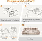 FURTIME Orthopedic Dog Bed Medium Size Dog, Medium Washable Memory Foam Pet - Image 7