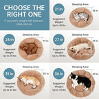 OhGeni 27 inches Calming Donut Dog & Cat Bed - Image 9