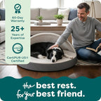 FurHaven Round Orthopedic Dog Bed - Image 9