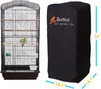 Bird Cage Cover Good Night Birdcage Cover Black-Out Birdcage Cover Durable - Image 2