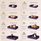 EHEYCIGA Orthopedic Dog Bed for Small Dogs, Waterproof Memory Foam Small Dog - Image 2